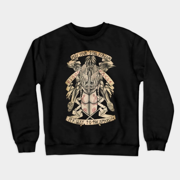 Blood Eagle Crewneck Sweatshirt by tenninornot